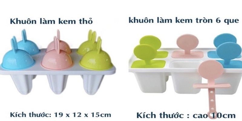 Khuôn làm kem bán ở đâu