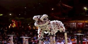 Hình ảnh múa lân sư rồng đẹp