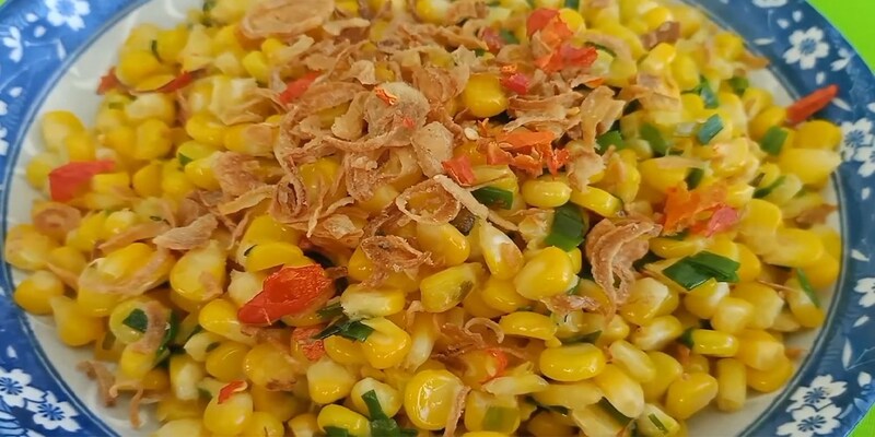 Cách làm món bắp xào ngũ sắc hấp dẫn cho bé