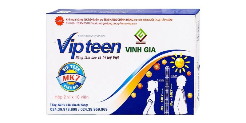 Cách Sử Dụng Thuốc Tăng Chiều Cao Vipteen